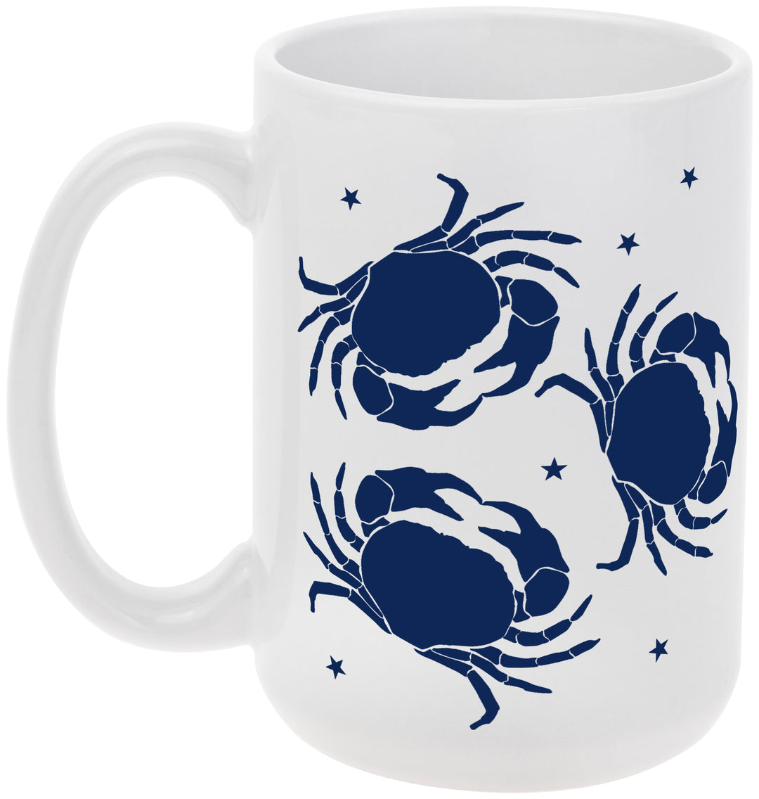 Navy Crabs Mug