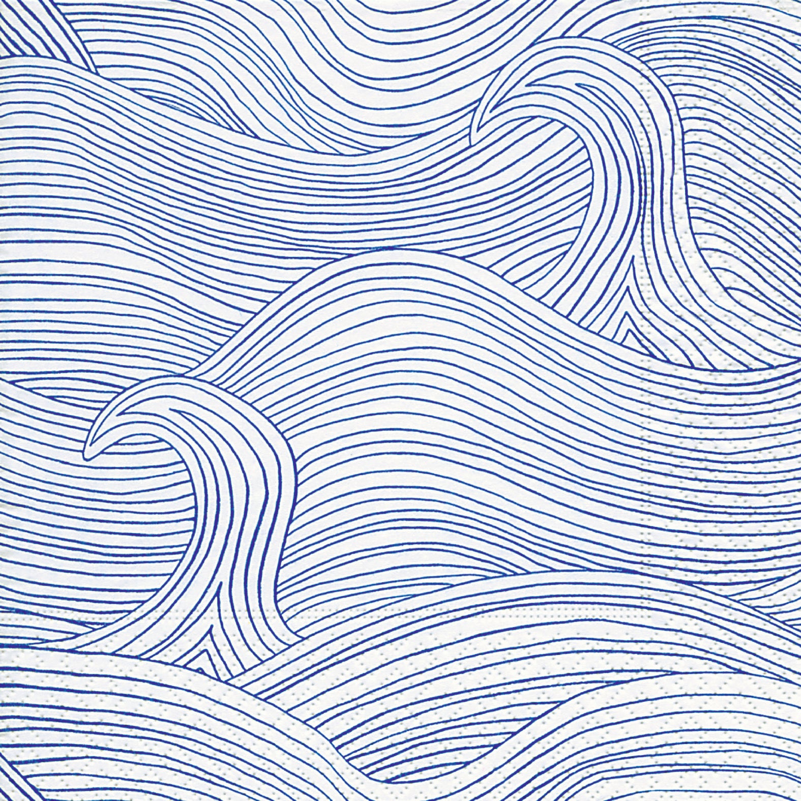 Wind Waves Lunch Napkin