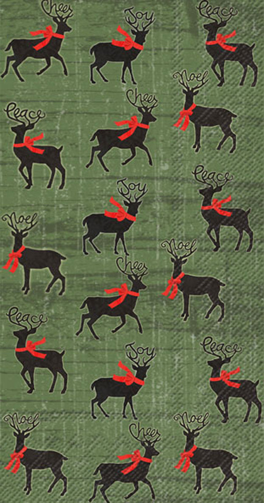 Woodland Whimsy Deer Guest Towel