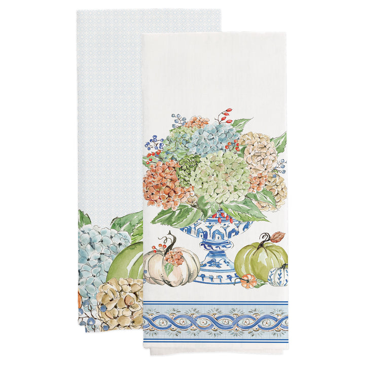 Fall Hydrangea Tea Towel (Set of 2)