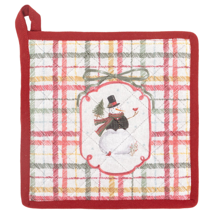 Frosty Fun Nutcracker Potholder