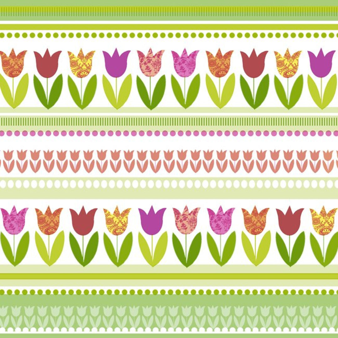 Tulip Row Cocktail Napkin