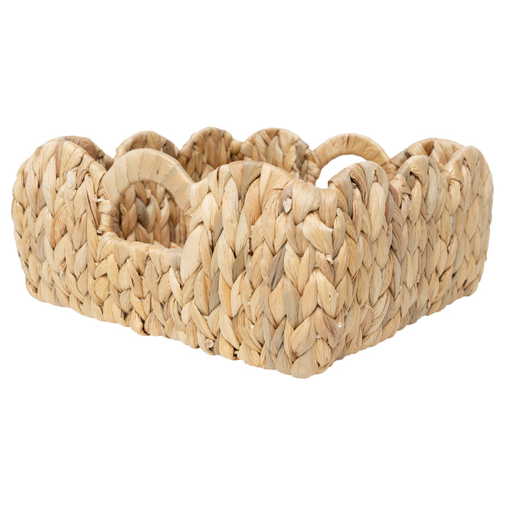 Water Hyacinth Square Baskets (Set of 2)