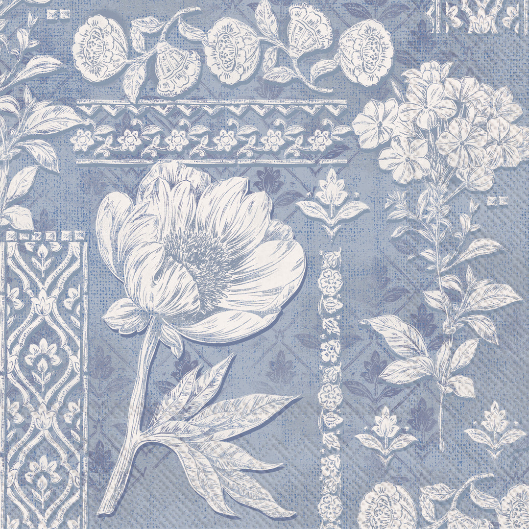 Eloise Light Blue Cocktail Napkin