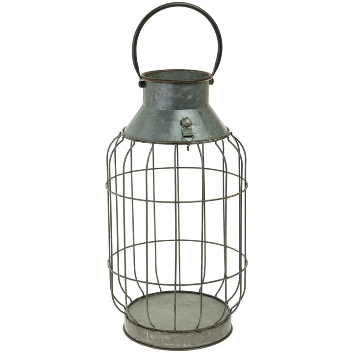 Metal Buoy Lanterns (Set of 2)