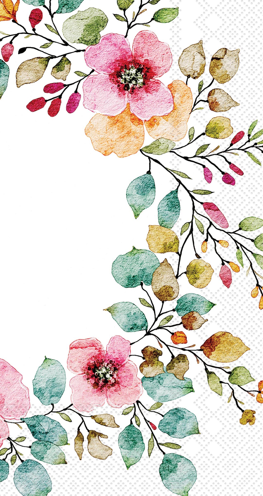 Radiant Petals Guest Towel