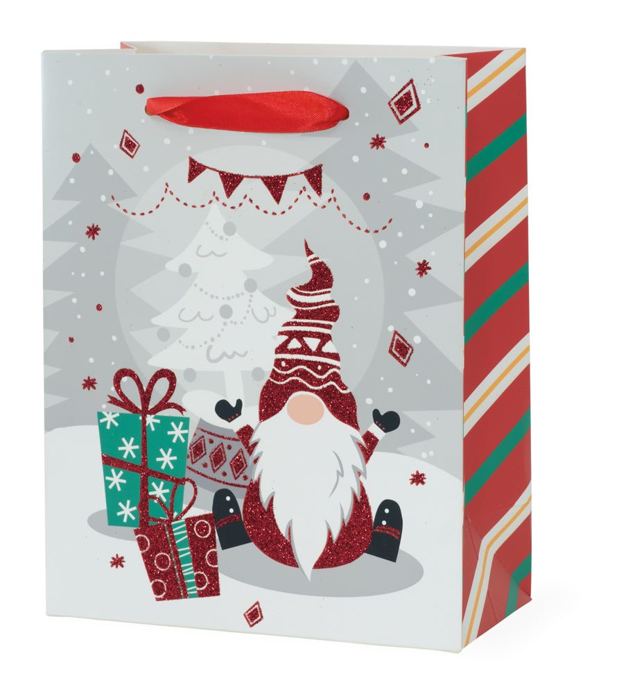Presents Gnome Small Gift Bag