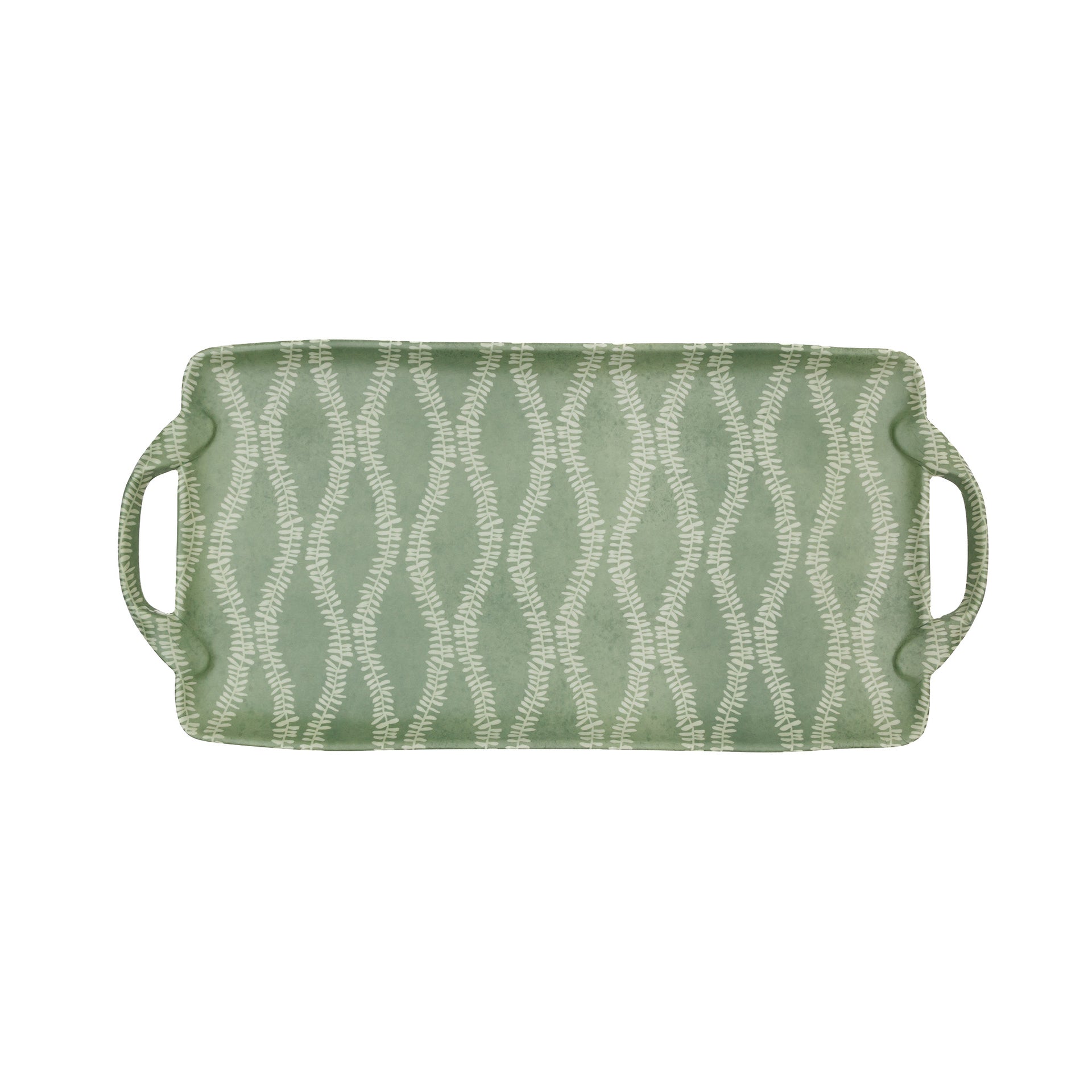 Leaf and Stem Garland Large Melamine Tray