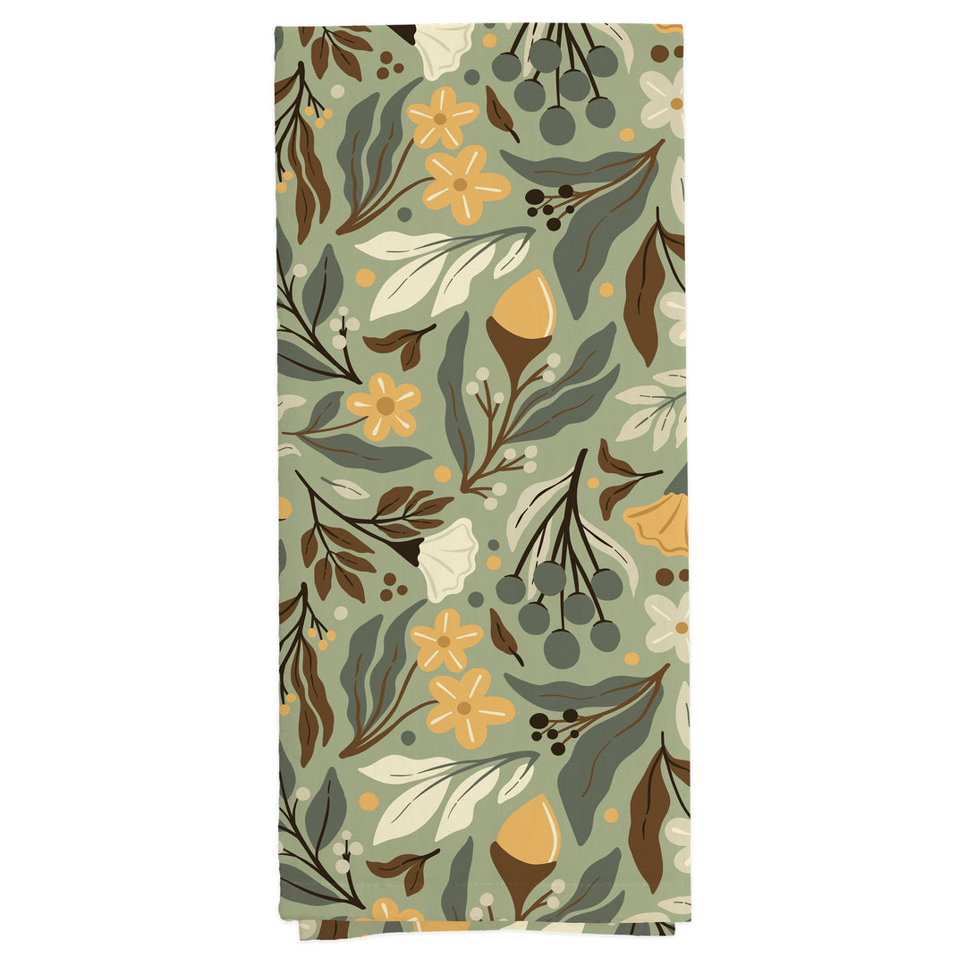 Autumn Acorn Tea Towel (Set of 2)
