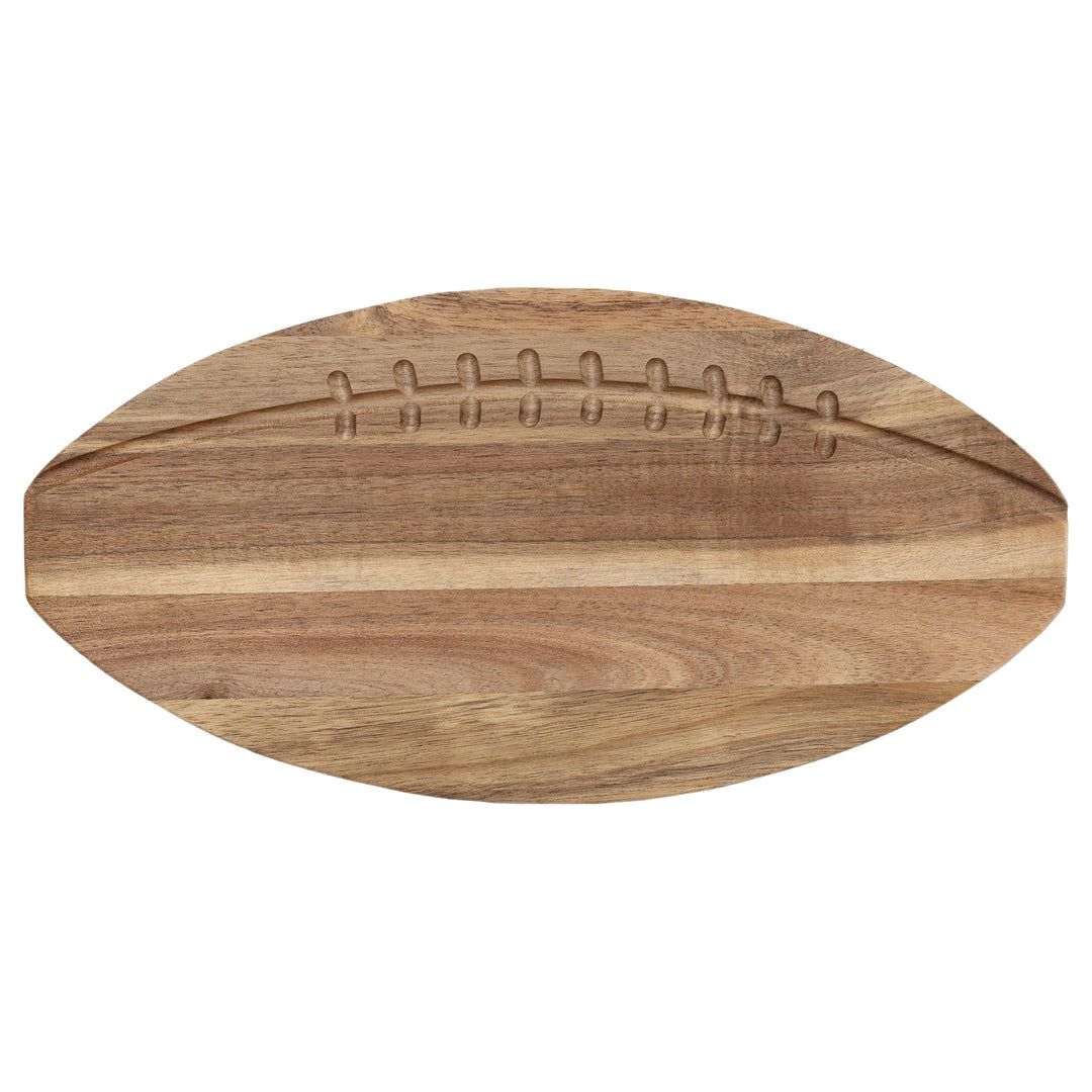 Football Wood Serving Board