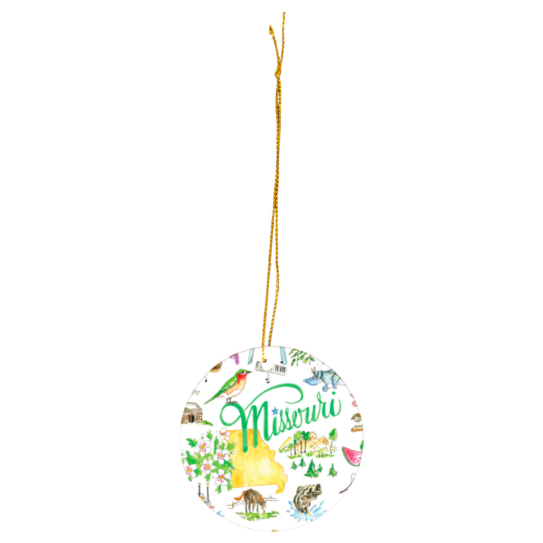 Missouri State Ornament