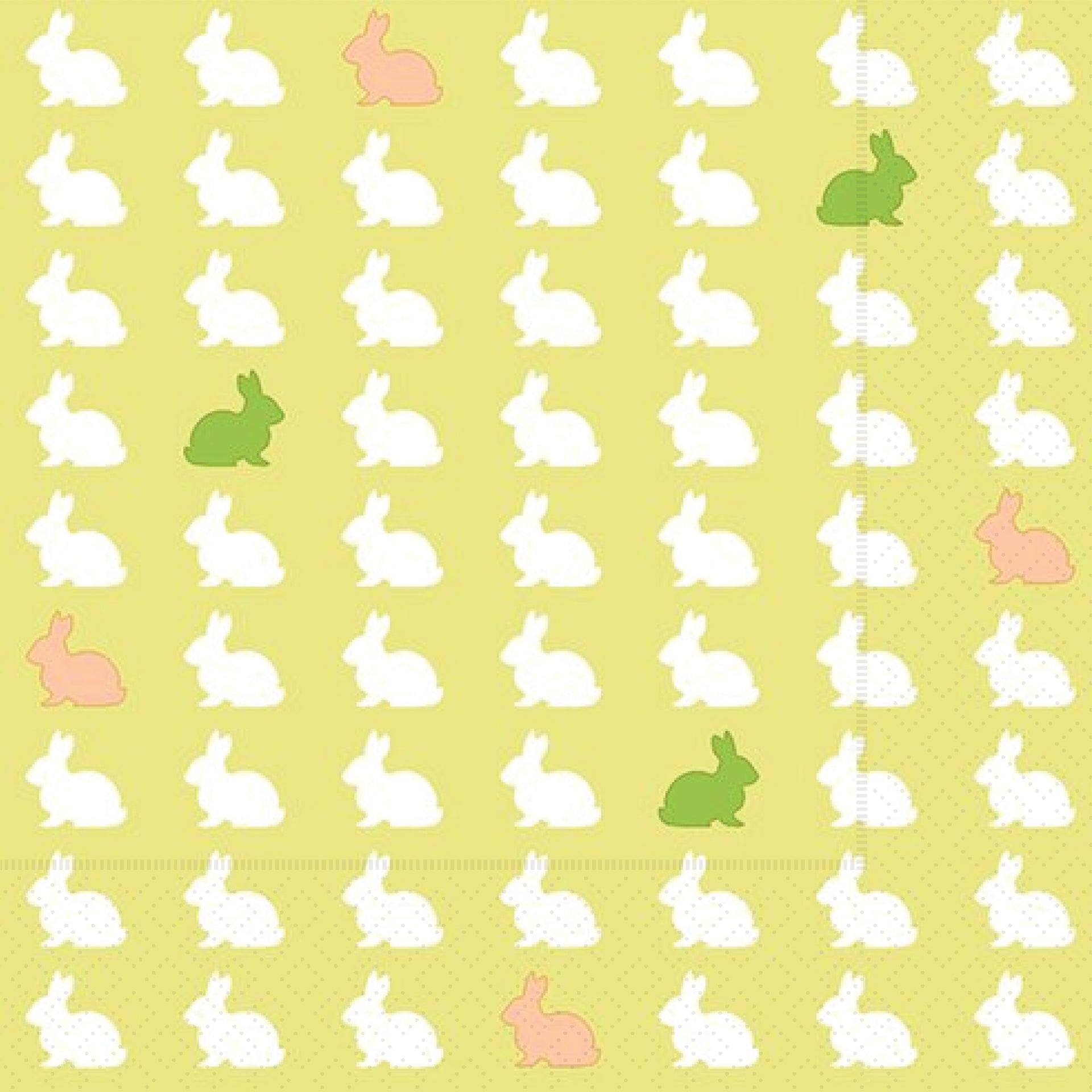Easter Checkered Lunch Napkin