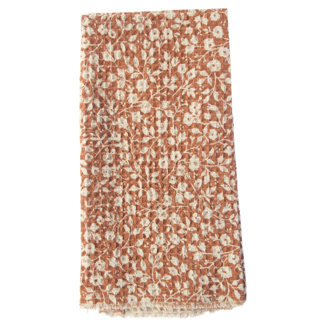 Terracotta Damask Tea Towels (Set of 2)