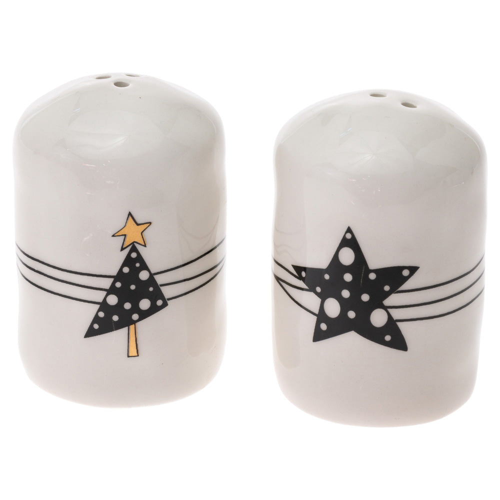 Denise'S Tree Salt & Pepper Shakers