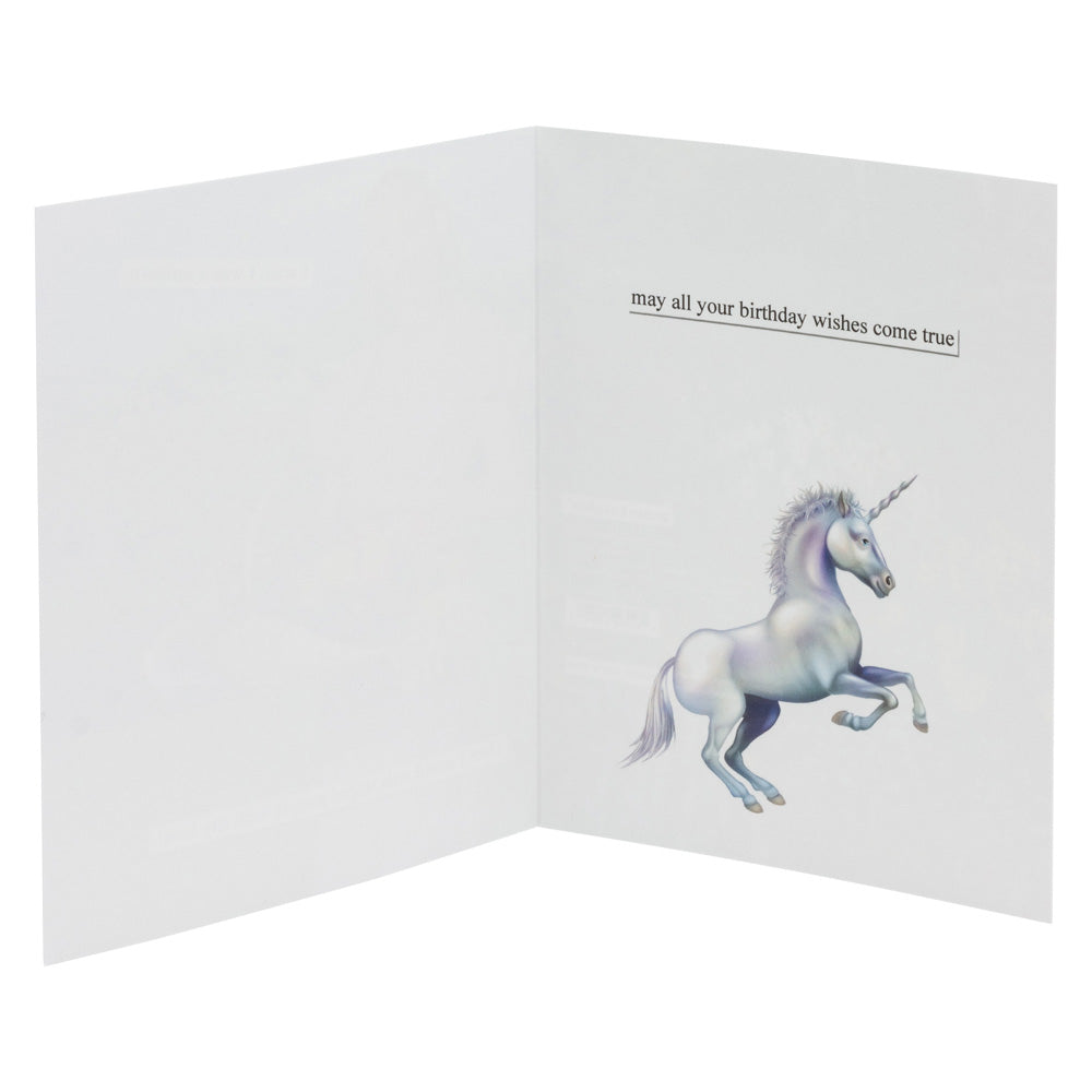 Anne Taintor Birthday Card Unicorn