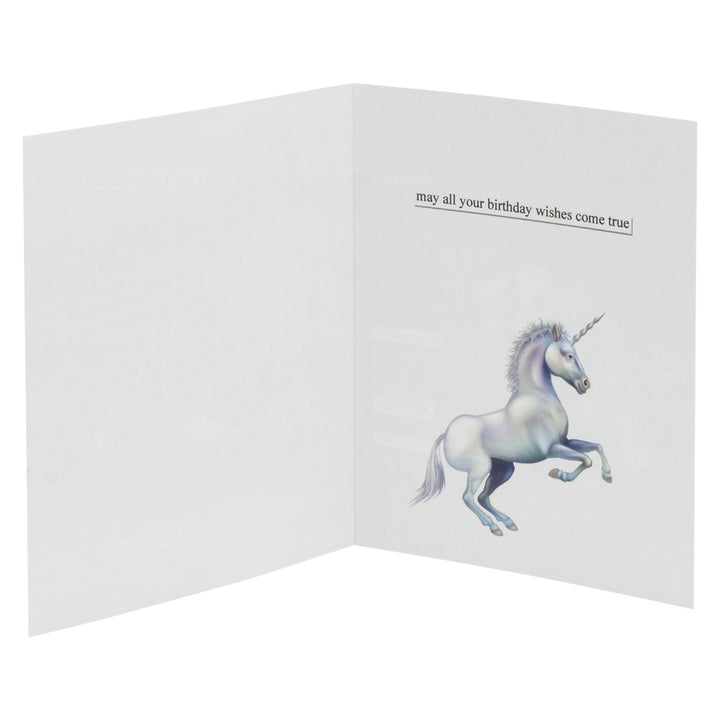 Anne Taintor Birthday Card Unicorn