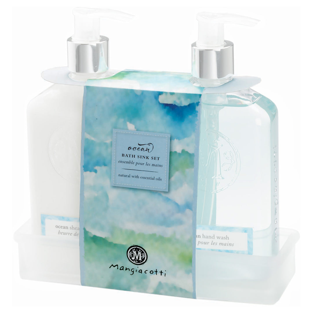 Ocean Bath Set Caddy Band