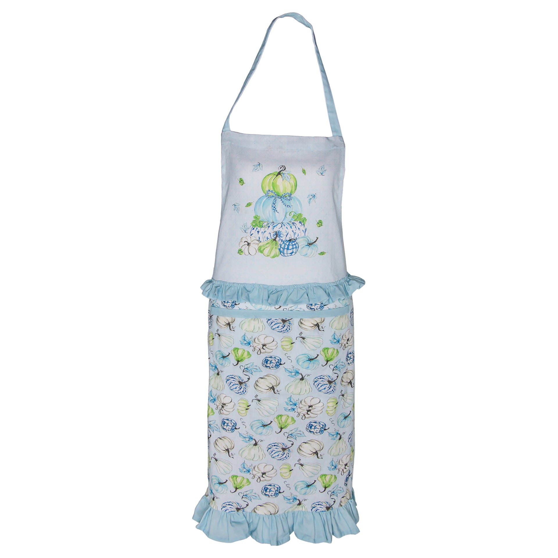 Blue Chinoiserie Apron