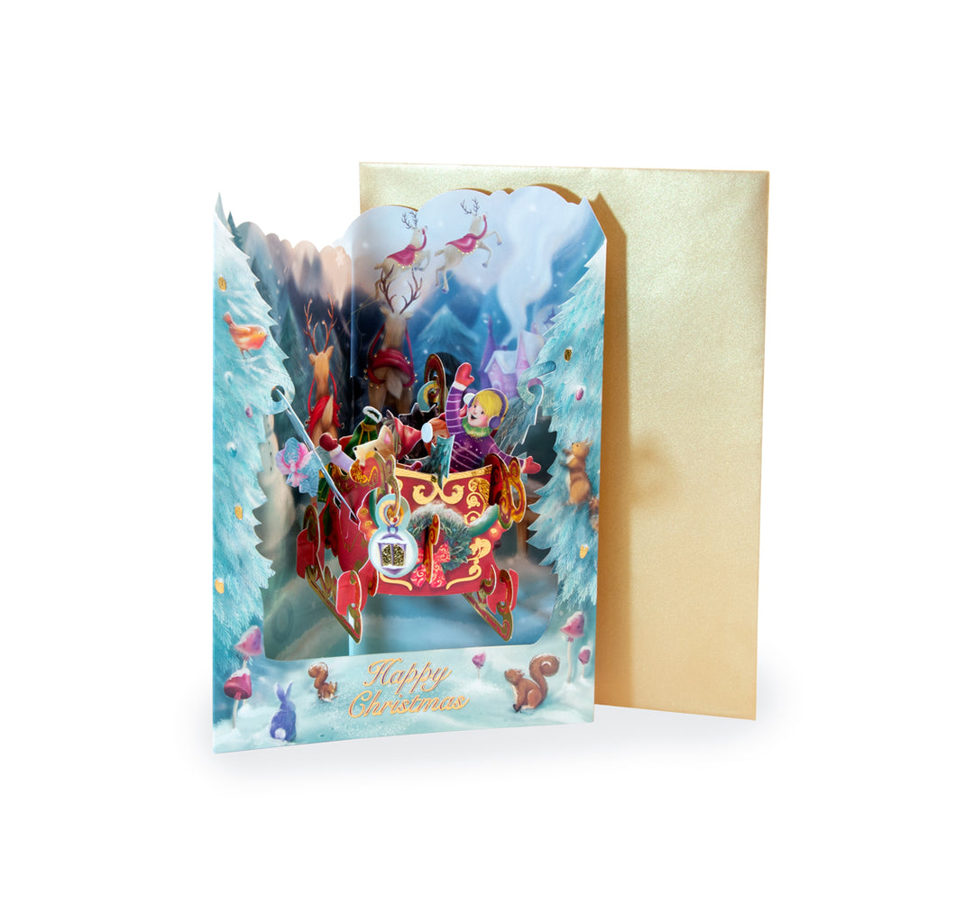 Sleigh Swing Card