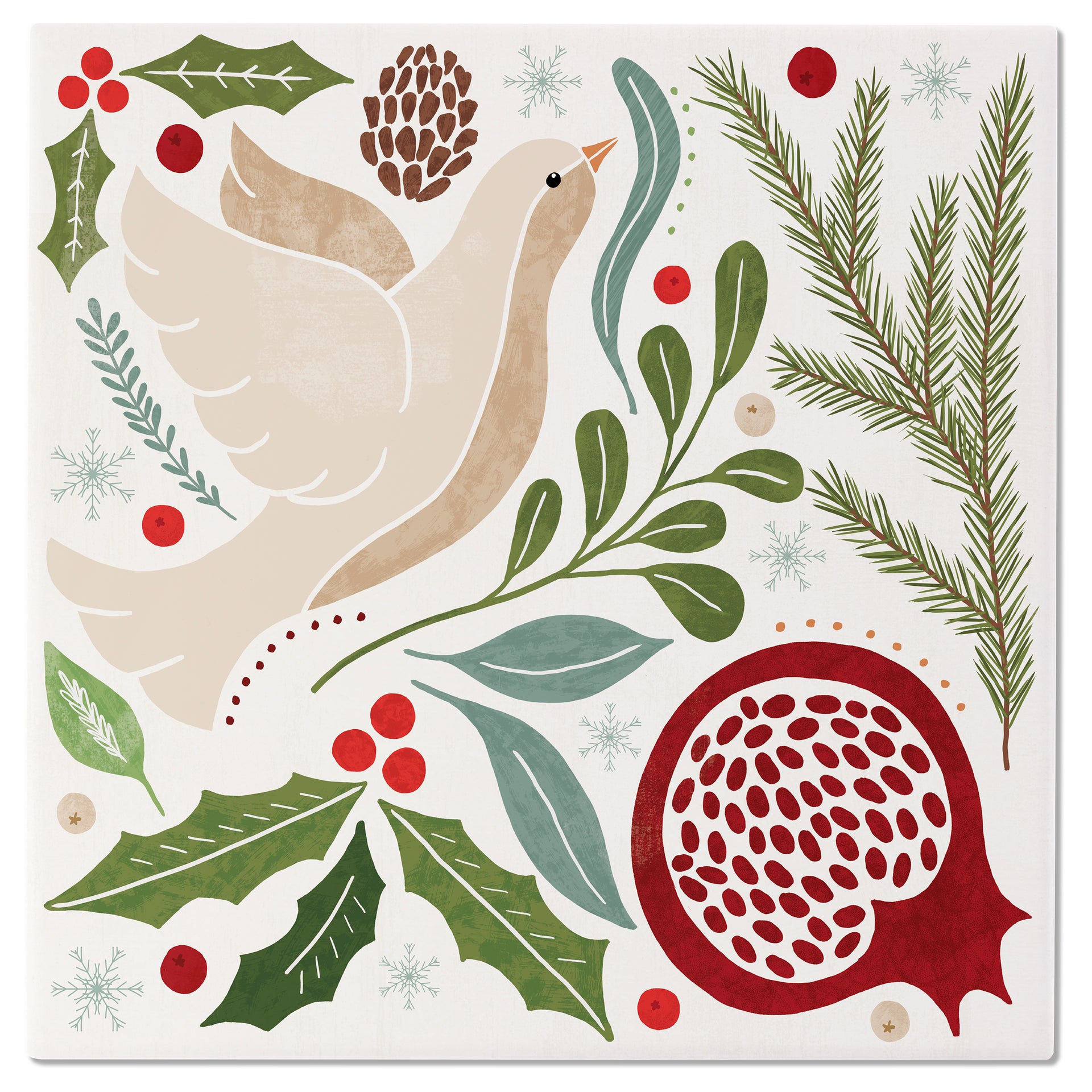 Winter Berry Trivet