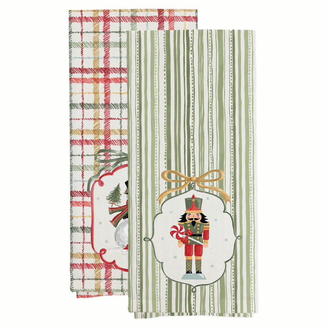 Frosty Fun Tea Towels (Set of 2)