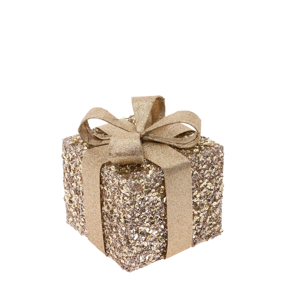 Gold Glitter Present Set  (Set of 3)