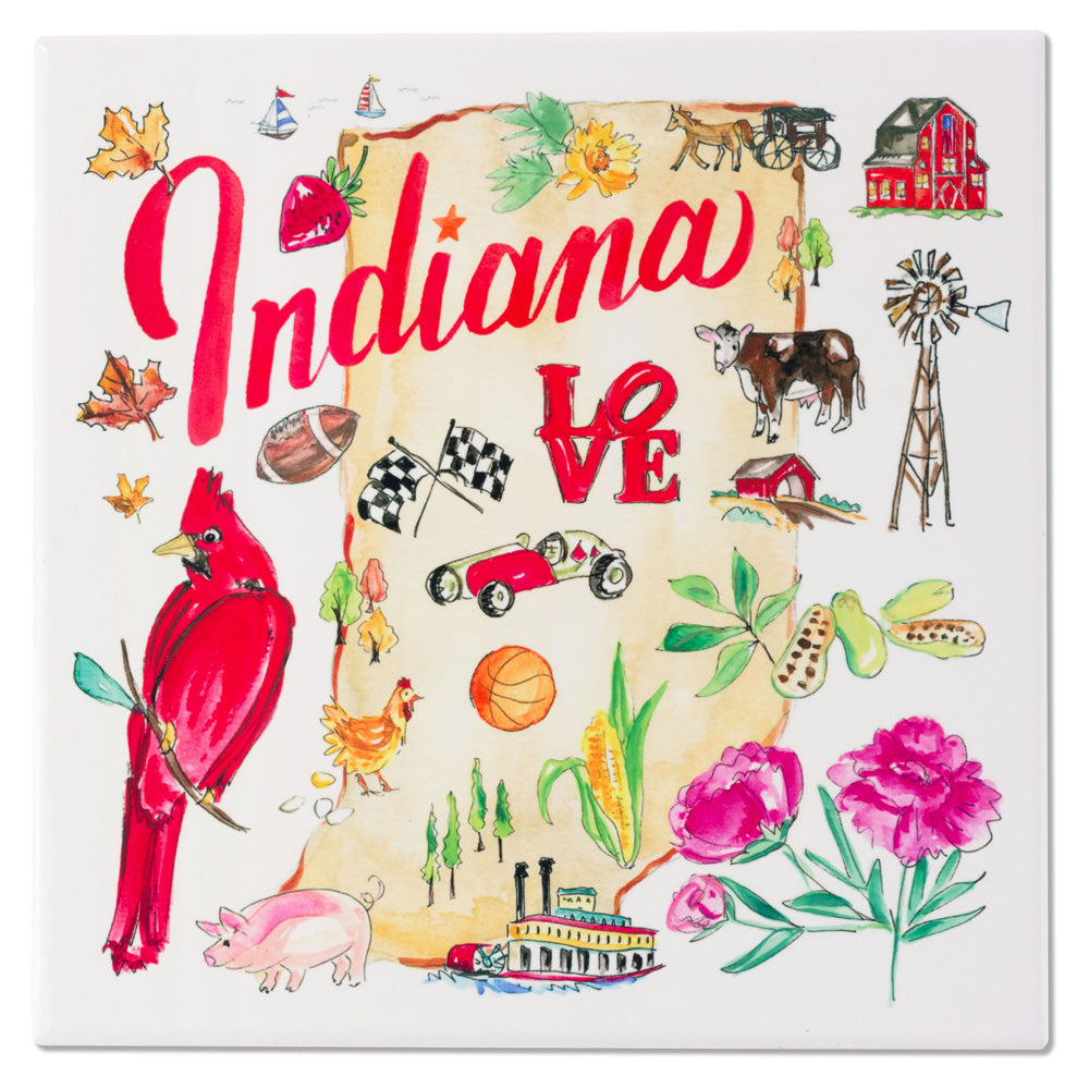 Indiana State Trivet