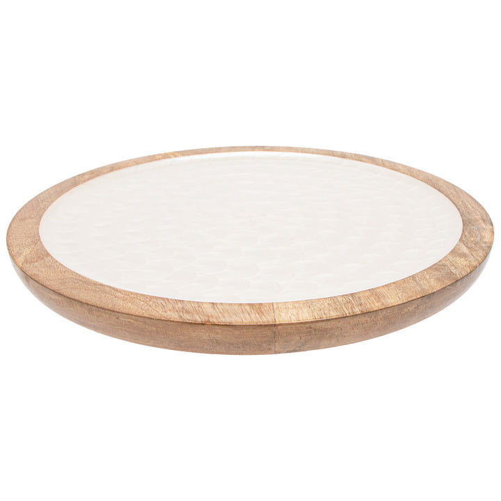 Mother Of Pearl Round Platter