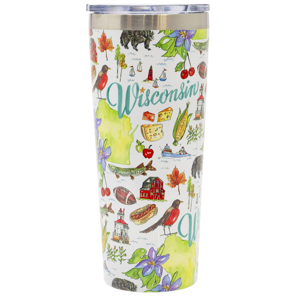 Wisconsin State Collection Tumbler