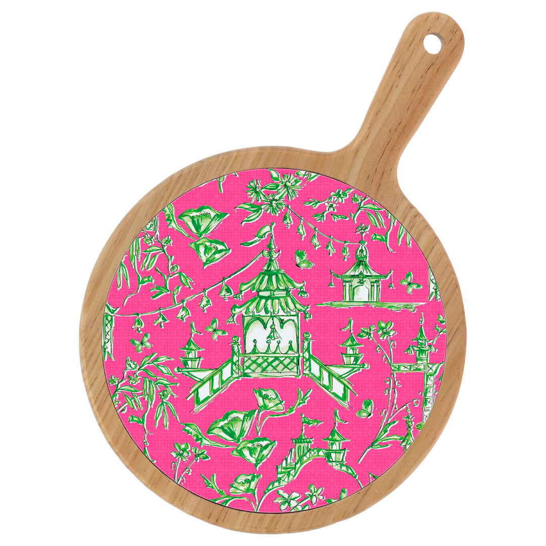Pink Pagoda Cheeseboard