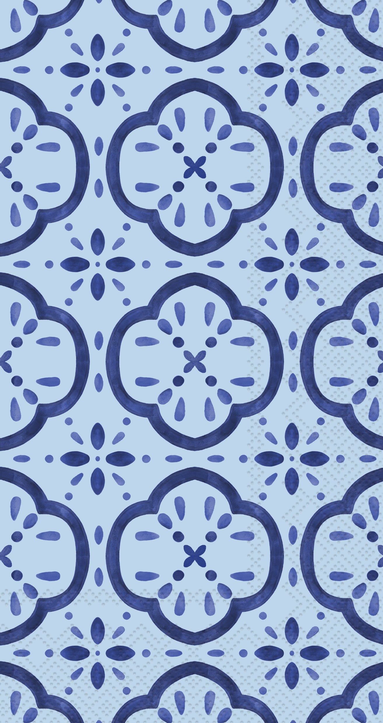 Amalfi Cucina blue Guest Towel blue