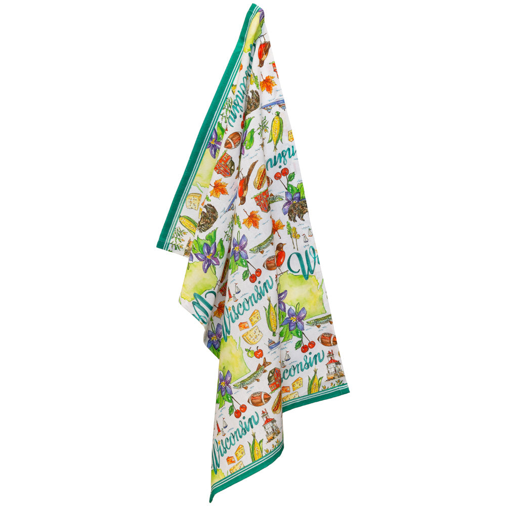 Wisconsin Tea Towels (Set of 2)