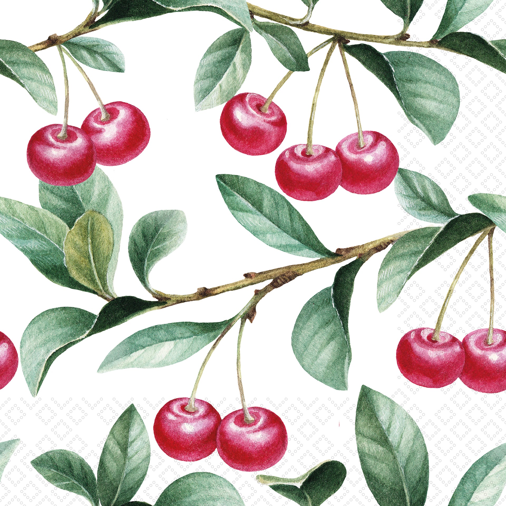 Cherry Lovers Lunch Napkin