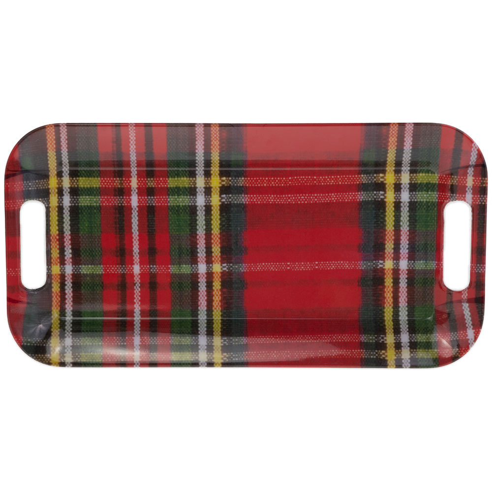 MELAMINE TRAY/CLASSIC CHECK