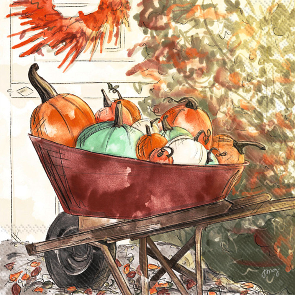 Pumpkin Haul Lunch Napkin