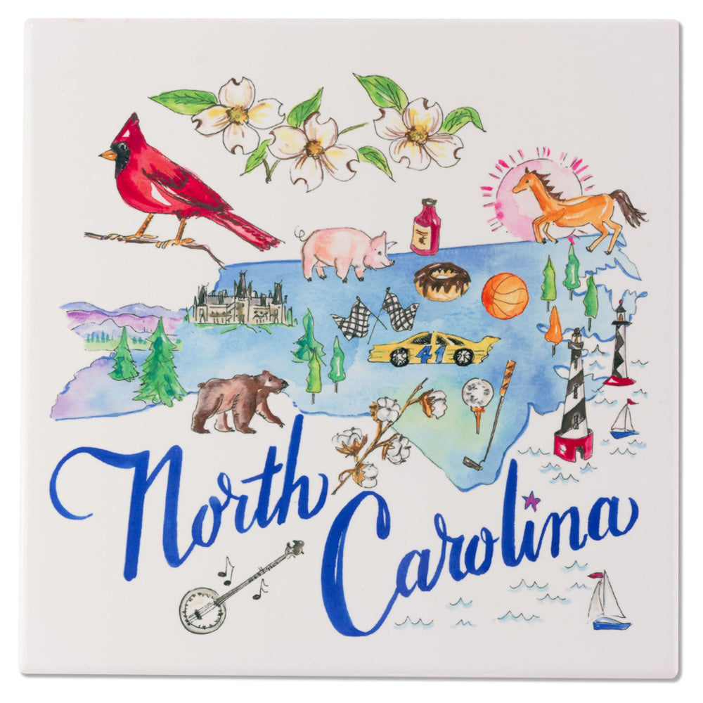 NC STATE TRIVET