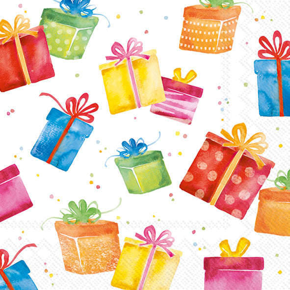 Birthday Presents Lunch Napkin