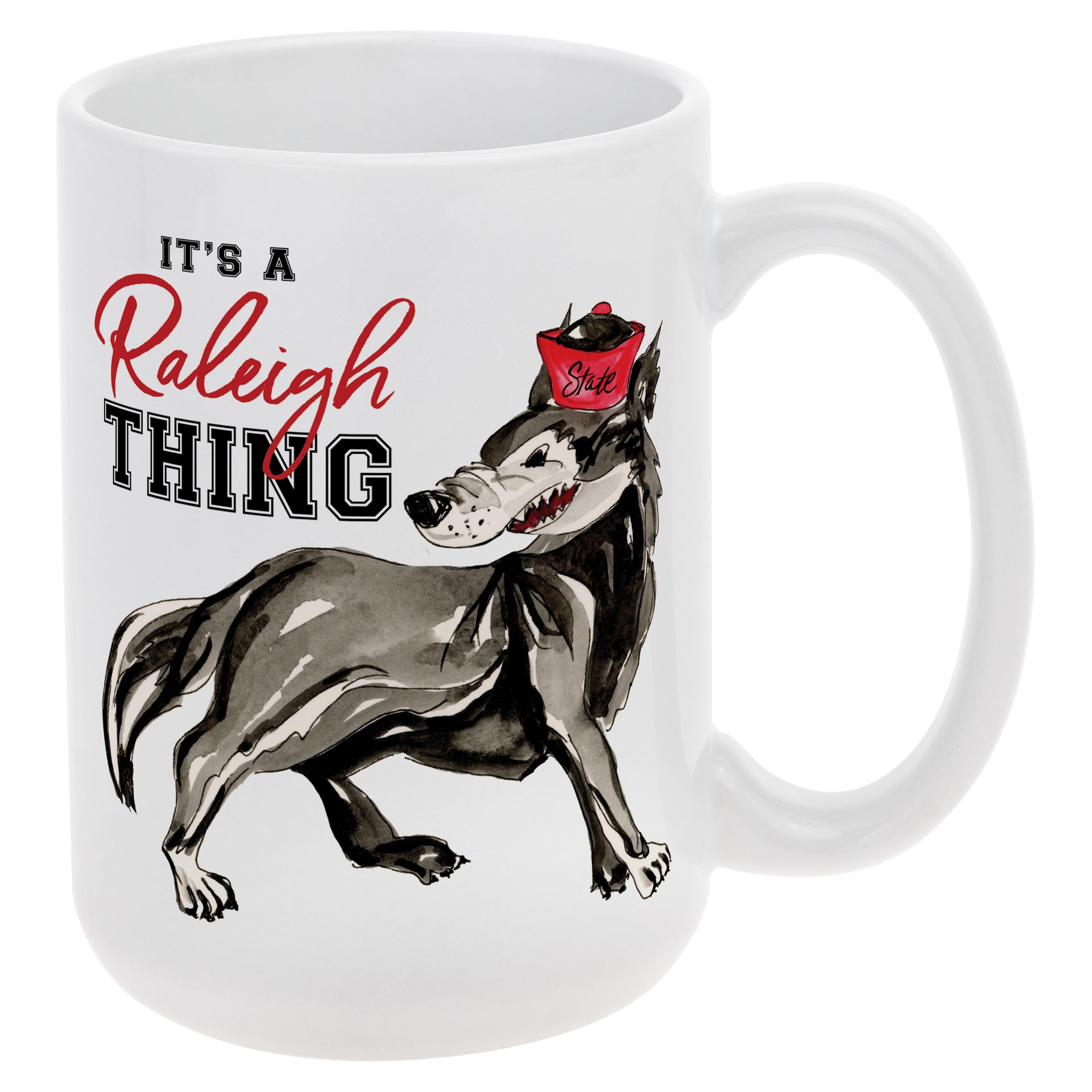 Red Wolf Mug