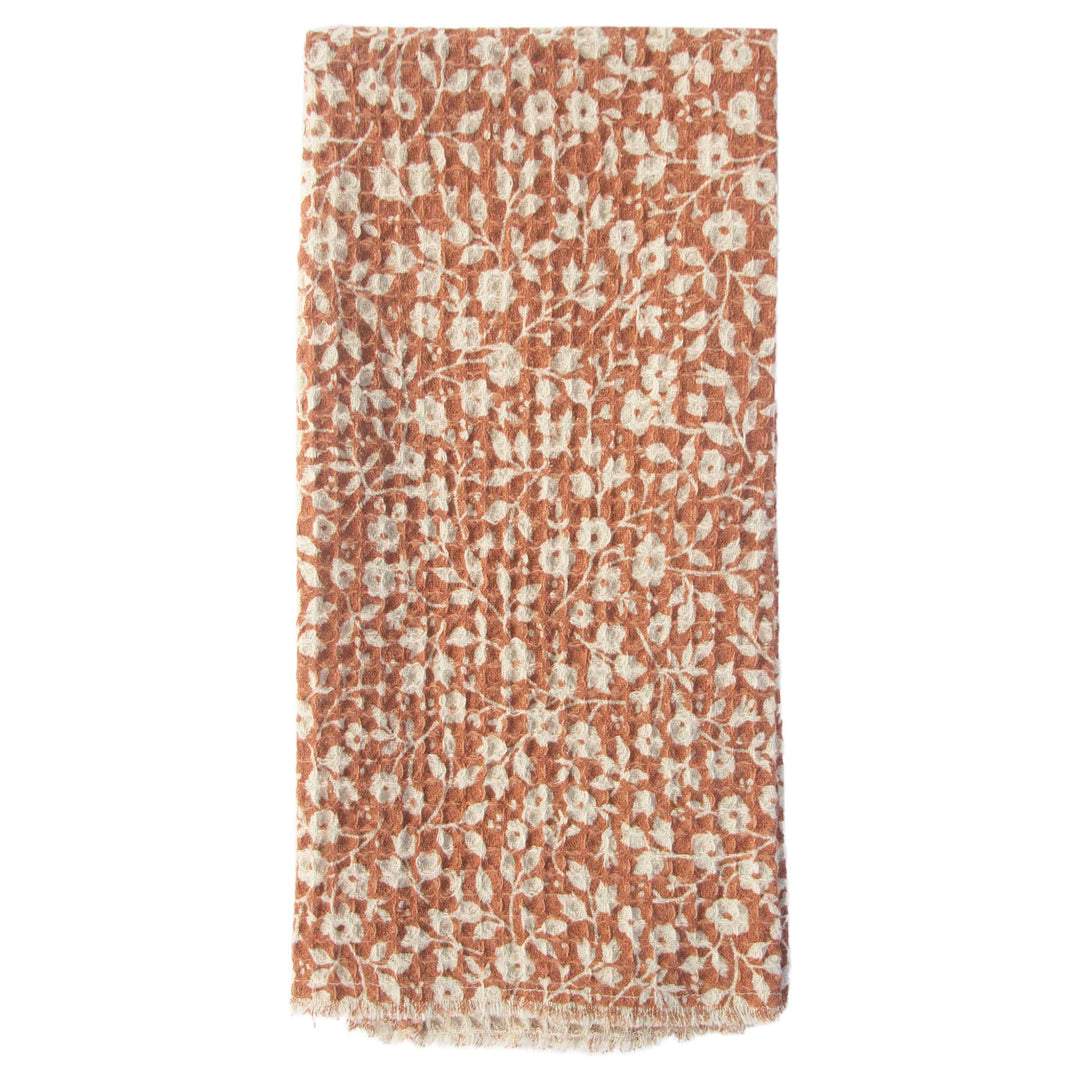 Terracotta Damask Tea Towels (Set of 2)