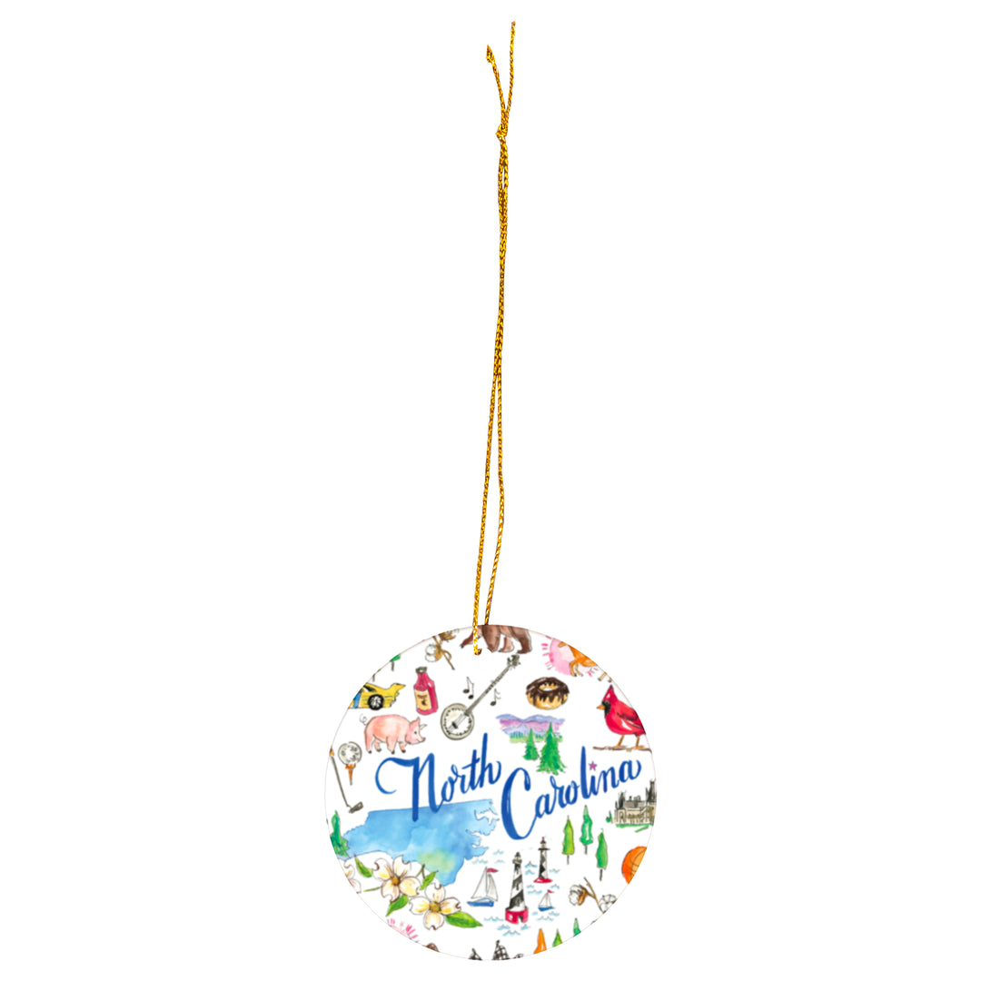 North Carolina State Ornament