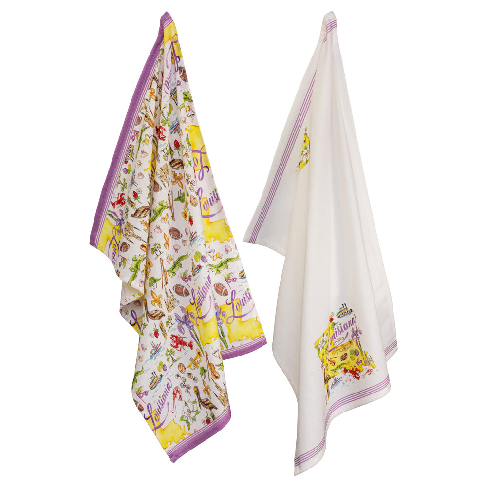 Louisiana Tea Towels (Set of 2)