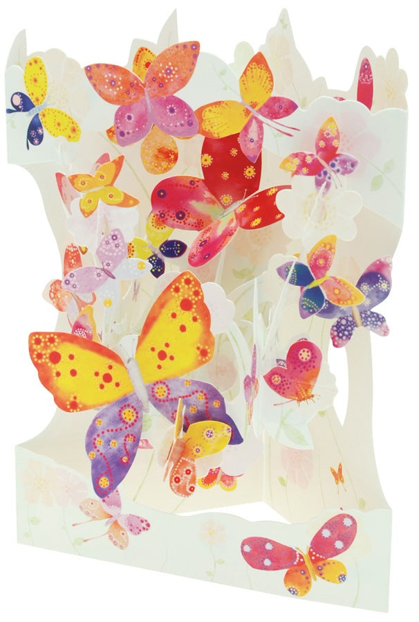 Butterfly Cloud Swing Card