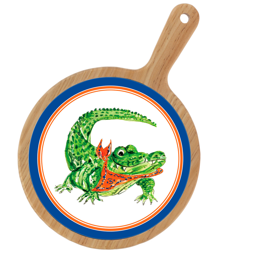 Orange Alligator Cheeseboard