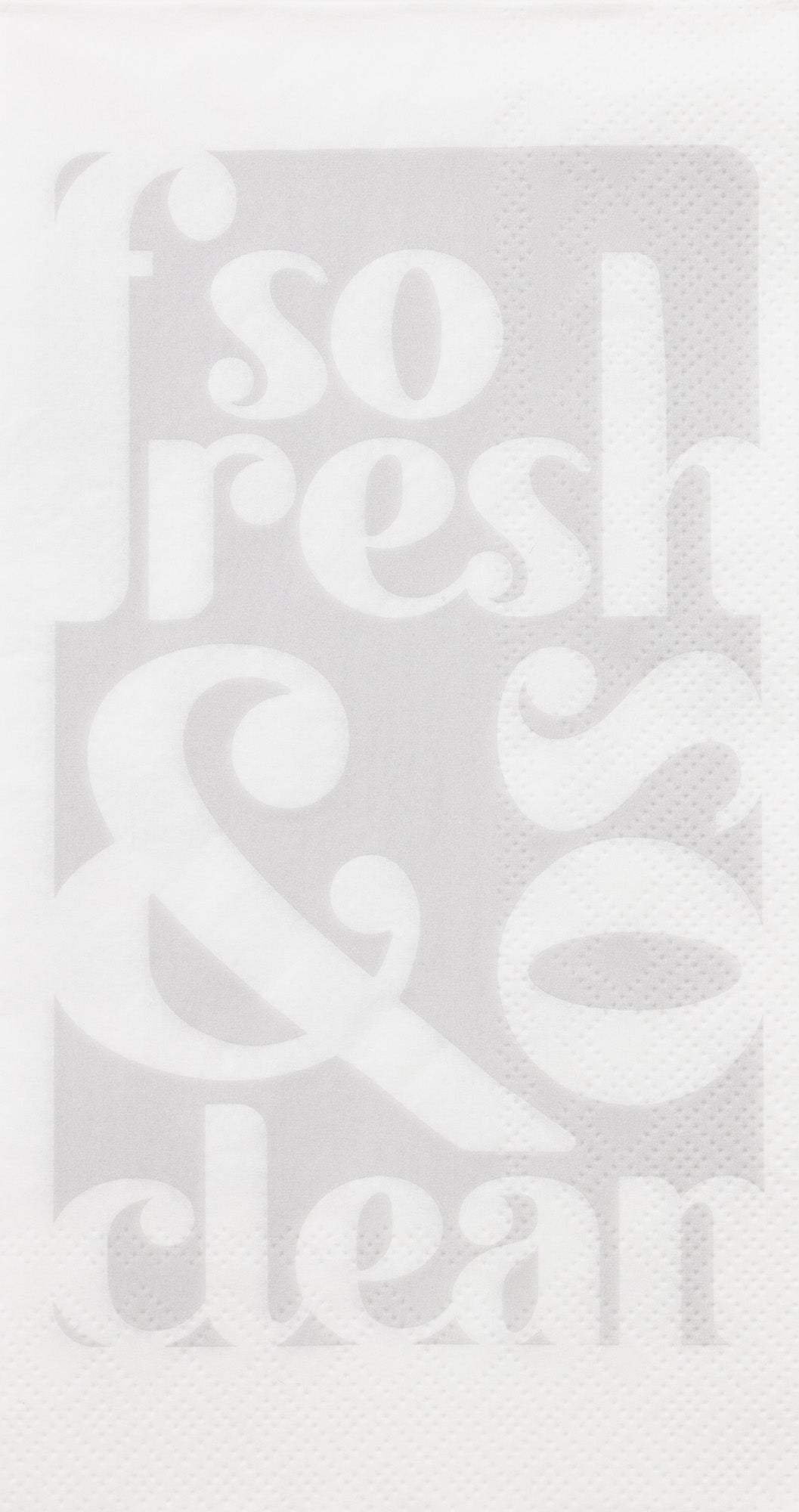 So Fresh So Clean Guest Towel purple