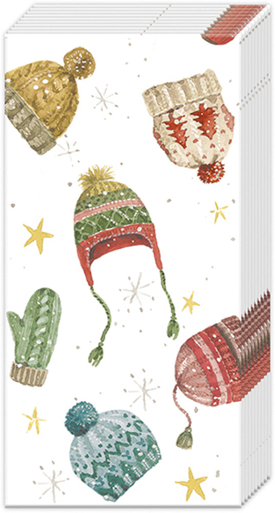 Hats And Gloves Pocket Tissue