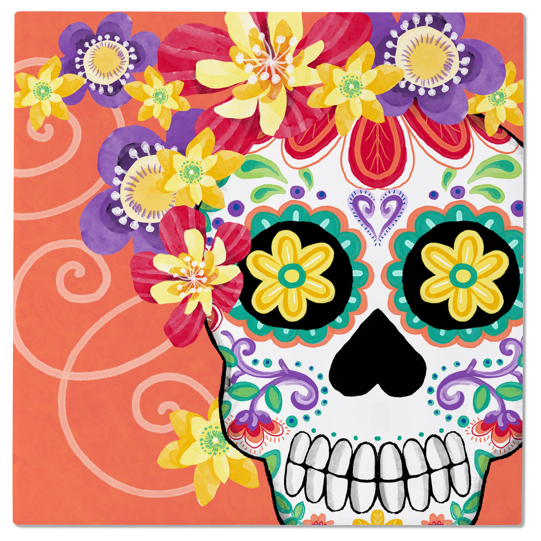 No Vida Cantina Orange Trivet
