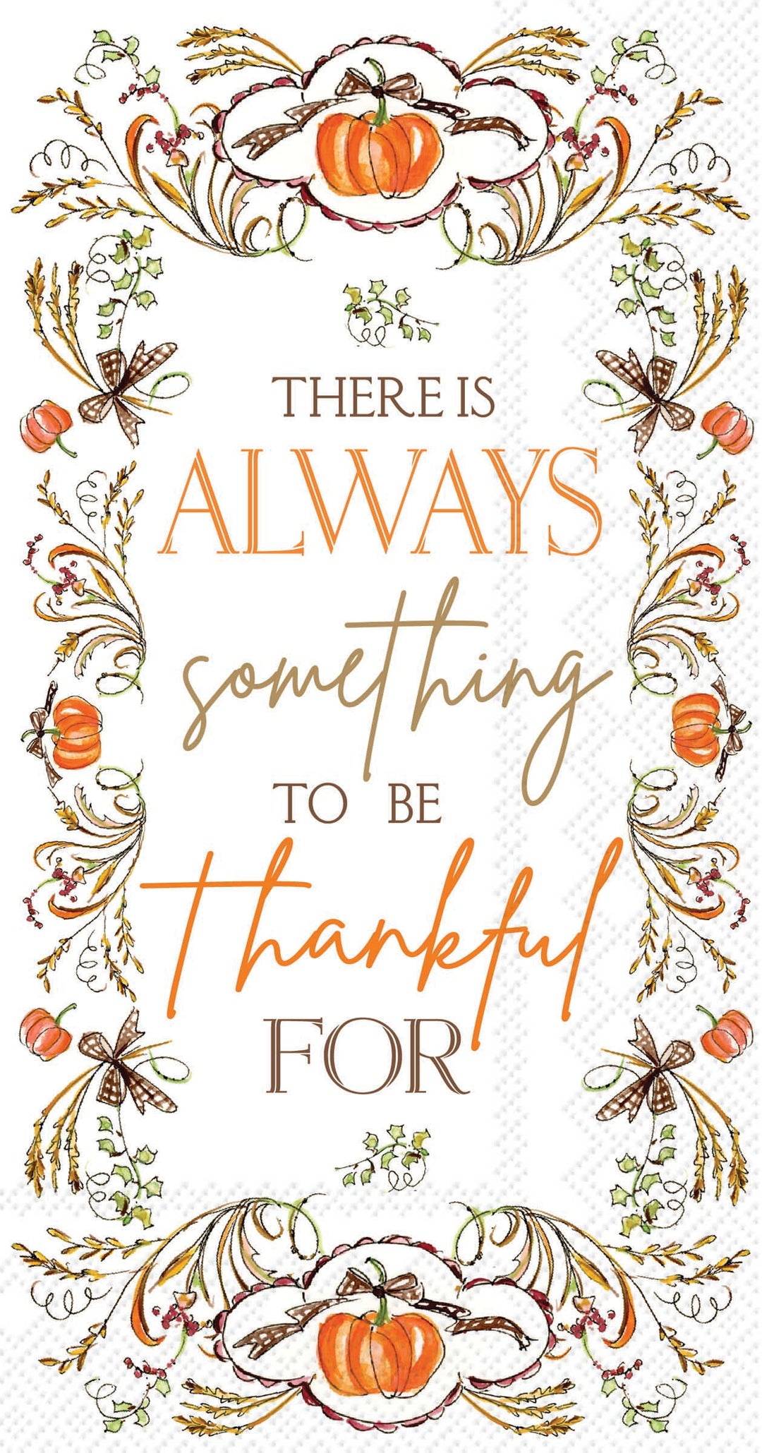 Always Thankful Guest Towel