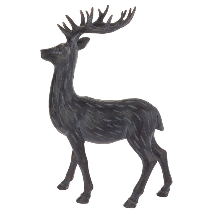 Etched Slate Standing Deer