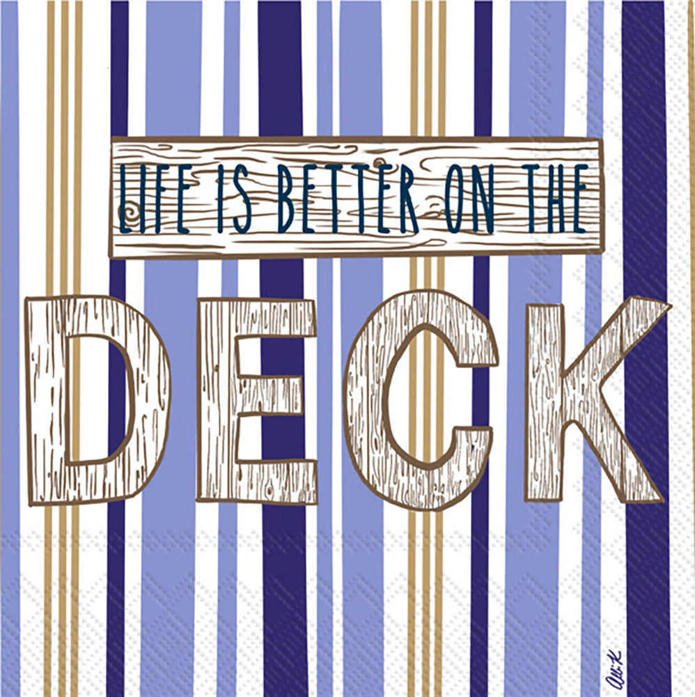 Deck Life Cocktail Napkin