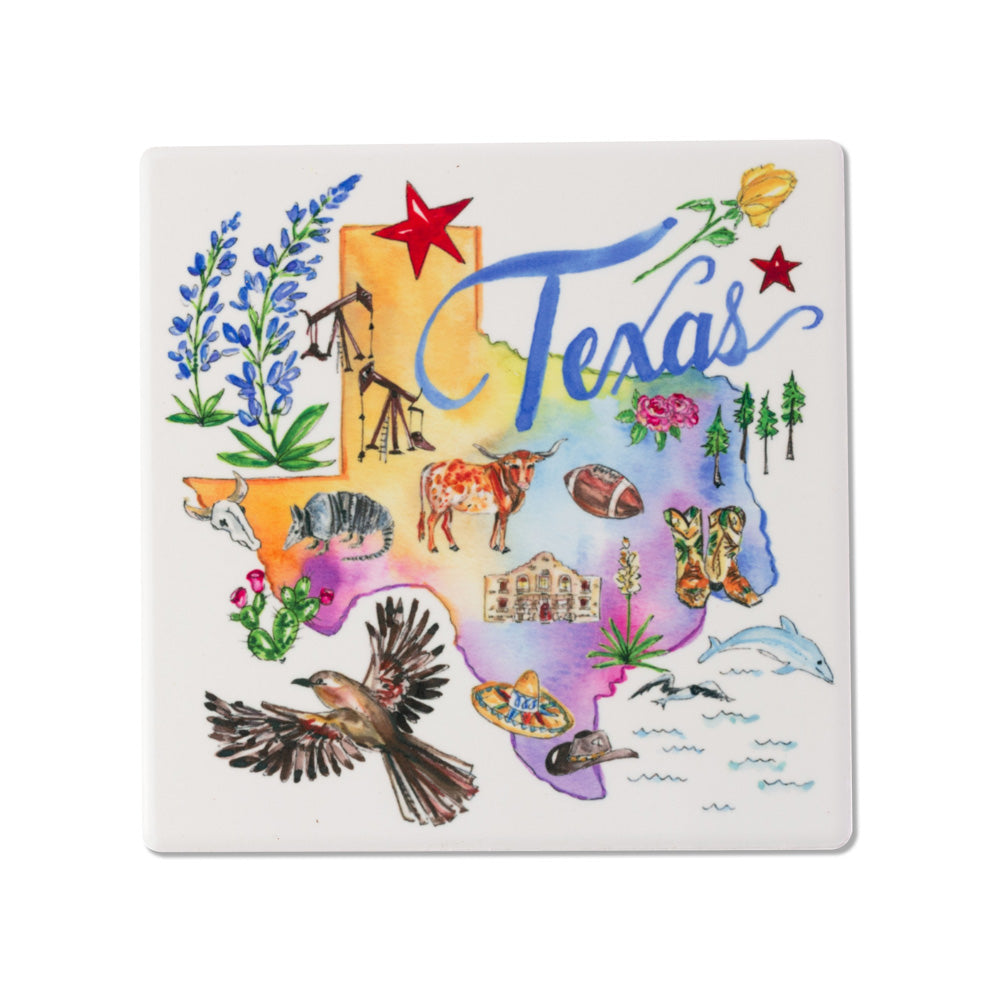 TX STATE COASTER